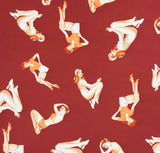 "Back Stage Pass" 20"-27" Pin Up Girls Double Cargo Pocket Men's Board Shorts