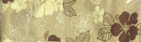 "Dew Drops" (Tan) Women's Elastic Waist Swim Board Shorts. REGULAR Rise + 5" Inseam