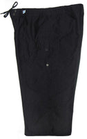 Solid Black Swim Clamdiggers