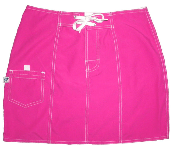 "A Solid" Original Style Board Skirt (Hot Pink) - Board Shorts World Outlet