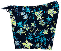 "Chick Flick" Girls Board (Swim) Shorts (Navy) - Board Shorts World Outlet