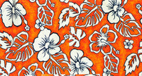 "Empirical Age" Men's Board Shorts - 7" Inseam (Orange) - Board Shorts World Outlet