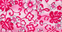 "Haywire" (Pink) Women's Elastic Waist Swim Board Shorts. REGULAR Rise + 5" Inseam - Board Shorts World Outlet