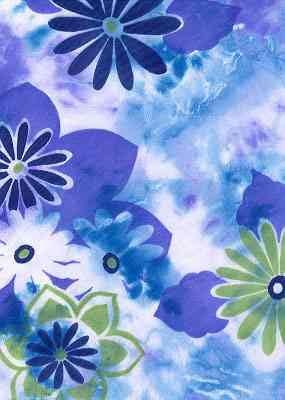 "Painted Desert" (Indigo + Grape) Women's Elastic Waist Swim Board Shorts. REGULAR Rise + 5" Inseam - Board Shorts World Outlet