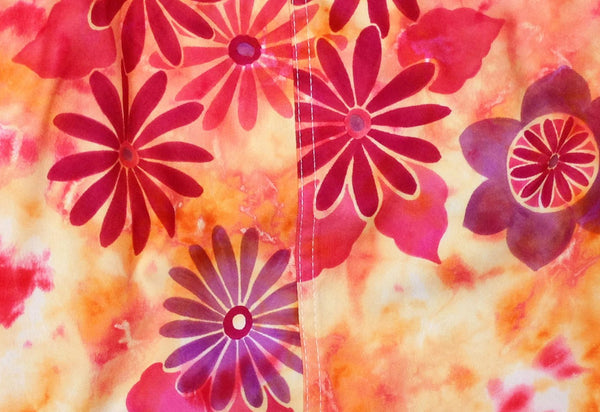 "Painted Desert" Little Kids Board (Swim) Shorts (Berry) - Board Shorts World Outlet