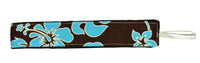 "Pure Hibiscus" Head Band (Brown + Blue) - Board Shorts World Outlet