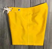Solid Color Girls Board (Swim) Shorts (Mango) - Board Shorts World Outlet