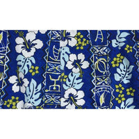"Tortugas" (Blue) 22" - 24" Double Cargo Pocket Men's Board Shorts - Board Shorts World Outlet