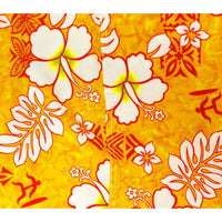 "Tribal Council" (Orange) 22" - 28" Double Cargo Pocket Men's Board Shorts - Board Shorts World Outlet