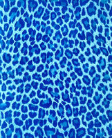 "Wild Weekend" Men's Board Shorts - 7" Inseam (Blue Cheetah) - Board Shorts World Outlet