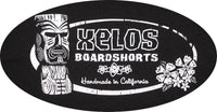Xelos Brand Board Shorts Classic Tee (Black) - Board Shorts World Outlet