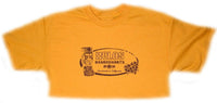 Xelos Brand Board Shorts Classic Tee (Gold) - Board Shorts World Outlet