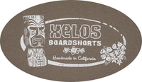 Xelos Brand Board Shorts Classic Tee (Prairie Dust) - Board Shorts World Outlet