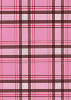 "Casual Friday" Plaid (Pink) Womens Board/Swim Shorts - 11"