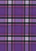 "Casual Friday" Plaid (Purple) Women's Board/Swim Shorts - 11"