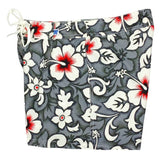 "Charm School" 5" Womens Back Pocket Board Shorts (Charcoal) - Board Shorts World Outlet