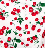 Load image into Gallery viewer, &quot;Cherries&quot; Print Girls Board (Swim) Shorts (Black OR White) - Board Shorts World Outlet
