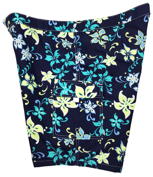"Chick Flick" (Midnight Navy) Womens Board/Swim Shorts - 11" - Board Shorts World Outlet