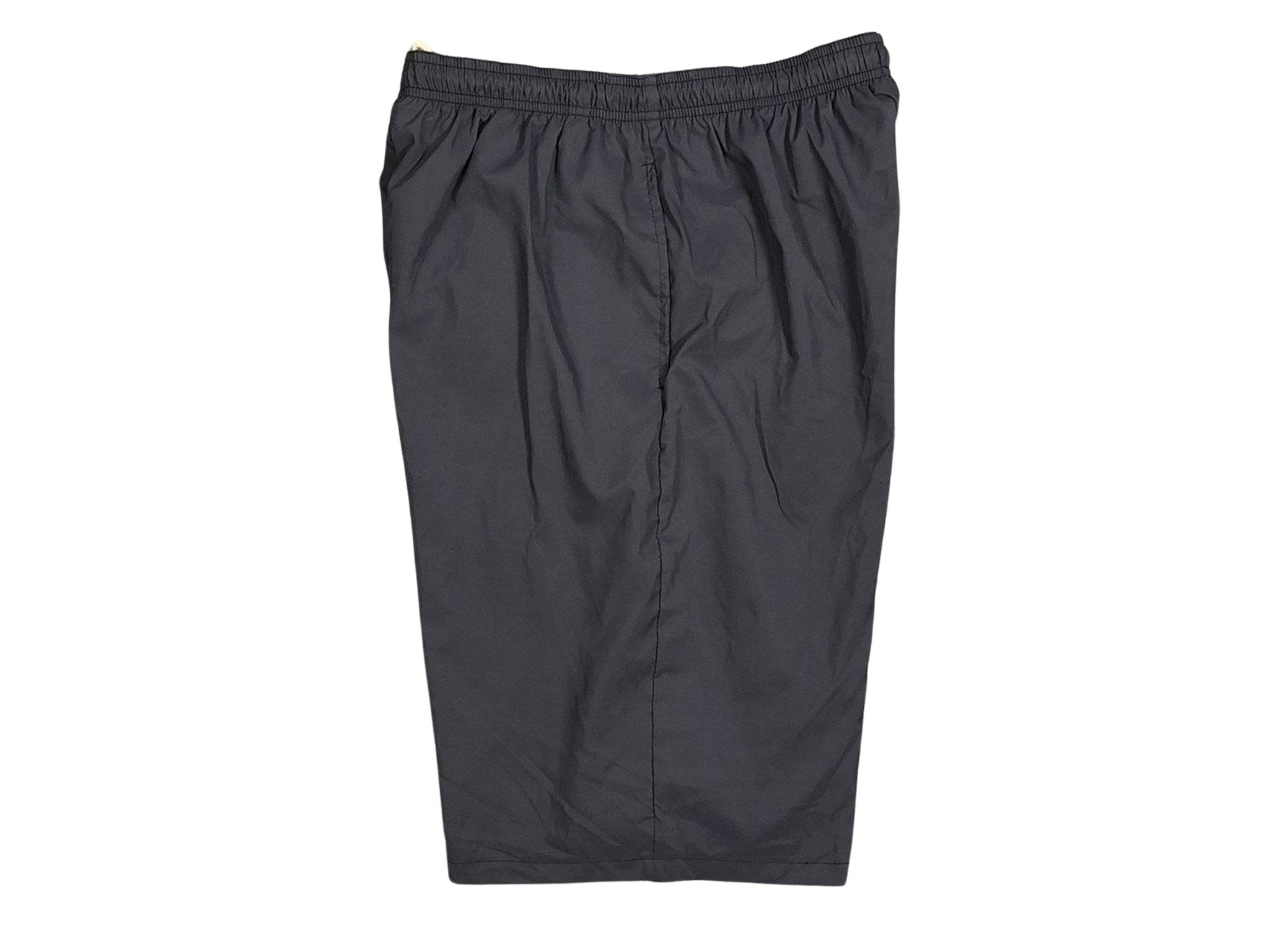 "Lost Weekend SOLID" (Charcoal) Long Swim Trunks (with mesh liner / side pockets) - Board Shorts World Outlet