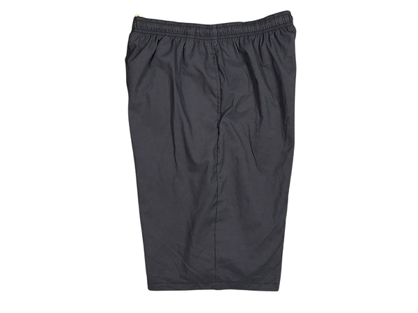 "Lost Weekend SOLID" (Charcoal) Long Swim Trunks (with mesh liner / side pockets) - Board Shorts World Outlet