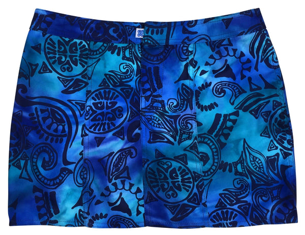 "Pacific Whim" Hipster Board Skirt - Board Shorts World Outlet