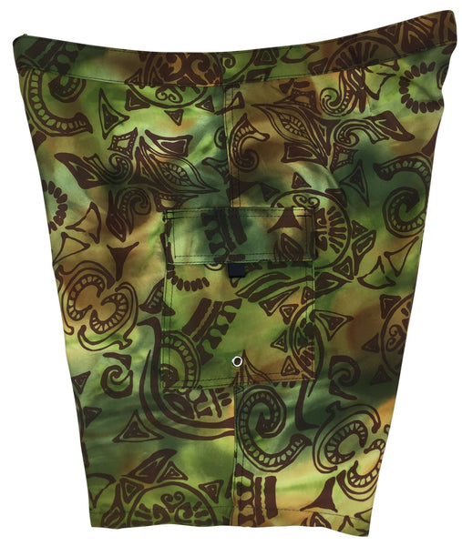 "Pacific Whim" Womens Board/Swim Shorts - 11" - Board Shorts World Outlet