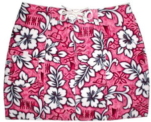 "Picture Show" Original Style Board Skirt (Pink) - Board Shorts World Outlet