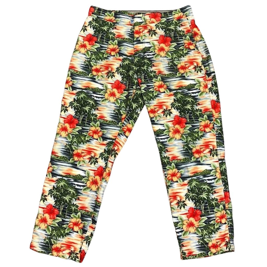 "Promised Land" Womens Board (Swim) Capris 23" Inseam (Charcoal) - Board Shorts World Outlet