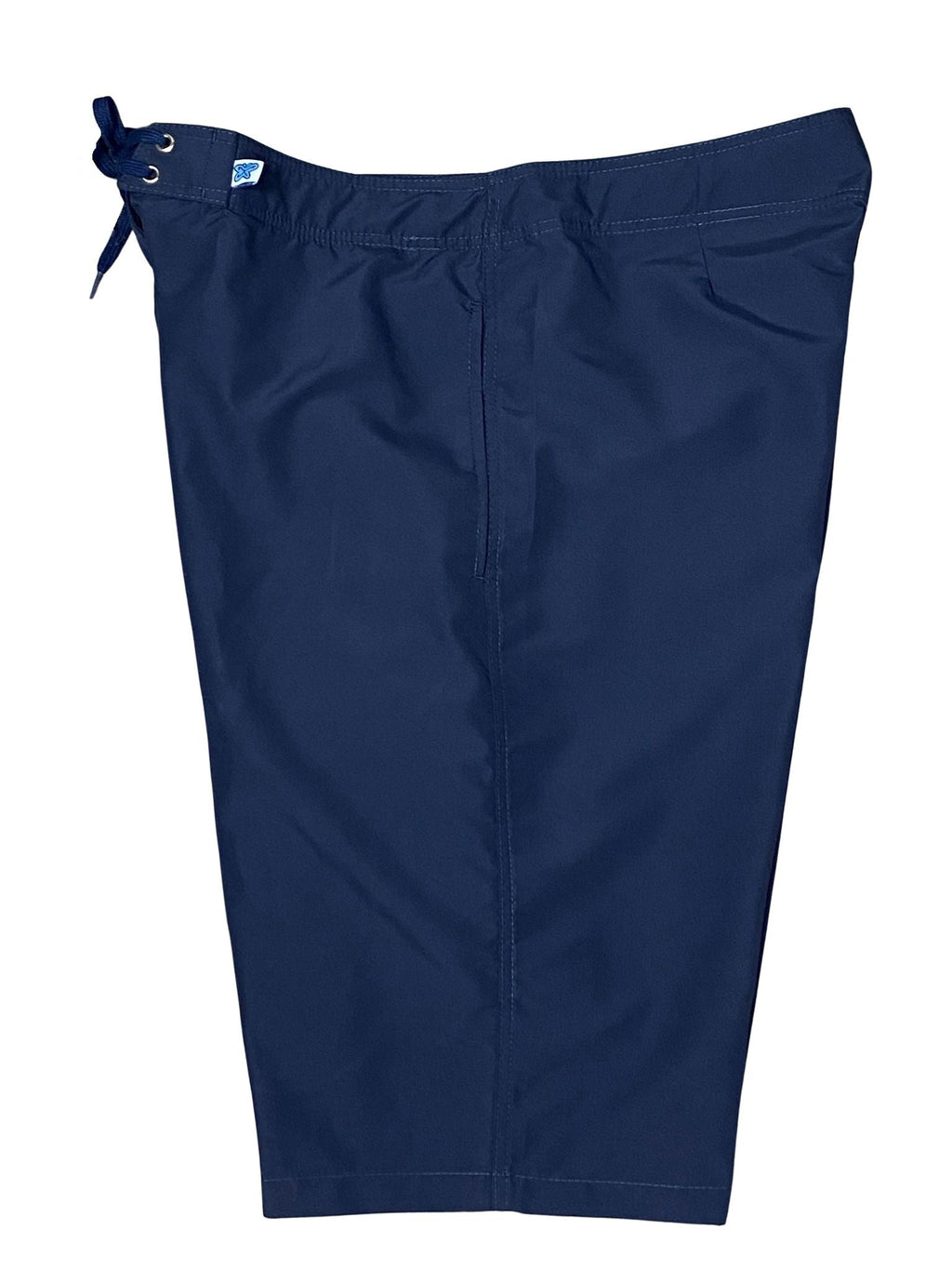 Solid Navy Swim Clamdiggers - Board Shorts World Outlet