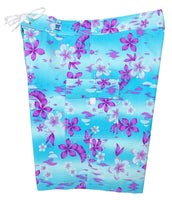 "Soul Salvation" Girls Board (Swim) Shorts - (Aqua) - Board Shorts World Outlet