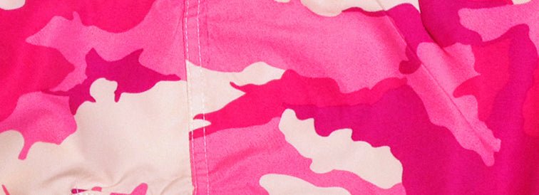 "Stealth Fanatic" Womens Board (Swim) Capris 23" Inseam (Pink) - Board Shorts World Outlet