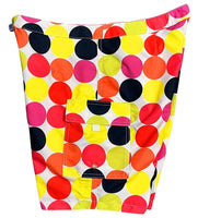 "Twister" (Multi) Womens Board/Swim Shorts - 11" - Board Shorts World Outlet